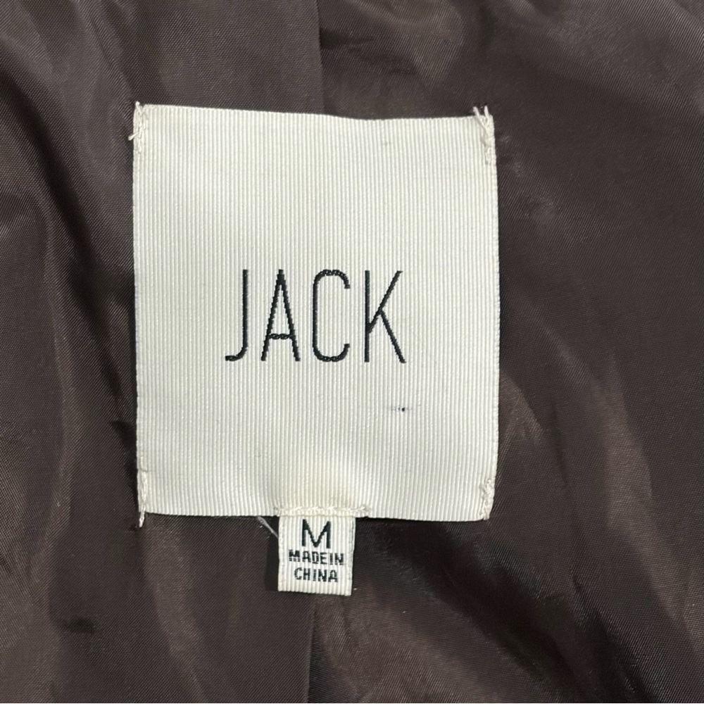 Jack by BB Dakota Brown Jacket with Faux Shearling Teddy Collar - Picture 6 of 8